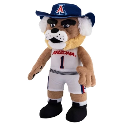 Bleacher Creatures Arizona Wildcats Wllbur 10" Mascot Plush Figure 3 Bleacher Creatures Arizona Wildcats Wllbur 10" Mascot Plush Figure