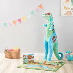 Melissa & Doug Jumbo T-Rex Dinosaur - Lifelike Stuffed Animal (over 4 Feet Tall) -Toy Store GUEST d4072287 32f7 45d7 b2bf 38c707649abc