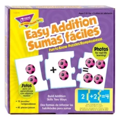 TREND Easy Addition/Sumas Faciles Fun-to-Know Puzzles
