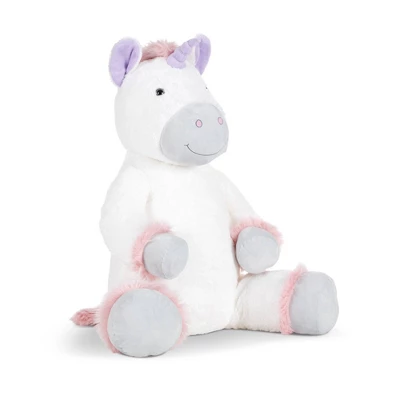 Melissa & Doug Jumbo Gentle Unicorn Stuffed Animal 5 Melissa & Doug Jumbo Gentle Unicorn Stuffed Animal - Image 3