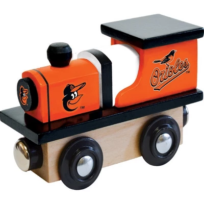 MasterPieces Officially Licensed MLB Baltimore Orioles Wooden Toy Train Engine For Kids 3 MasterPieces Officially Licensed MLB Baltimore Orioles Wooden Toy Train Engine For Kids