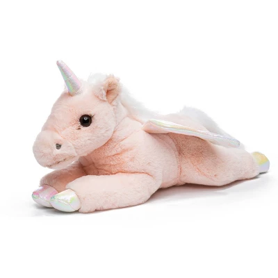 FAO Schwarz Pegasus Ultra-Soft Fur Cuddly 15" Stuffed Animal 6 FAO Schwarz Pegasus Ultra-Soft Fur Cuddly 15" Stuffed Animal - Image 4