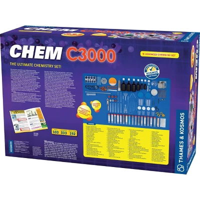 Thames & Kosmos Science Experiment Kit CHEM C3000 3 Thames & Kosmos Science Experiment Kit CHEM C3000