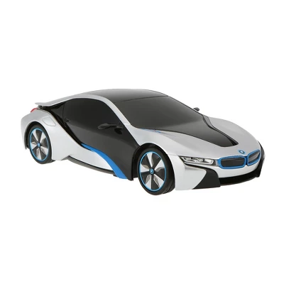 Link Ready! Set! Go! 1:24 RC BMW I8 Concept Remote Control Futuristic Sports Car - White 4 Link Ready! Set! Go! 1:24 RC BMW I8 Concept Remote Control Futuristic Sports Car - White - Image 2