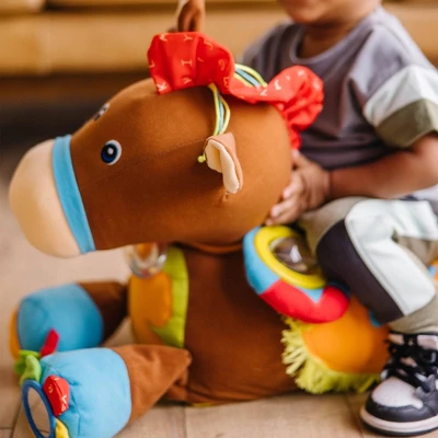 Melissa & Doug Giddy-Up And Play Baby Activity Toy - Multi-Sensory Horse 8 Melissa & Doug Giddy-Up And Play Baby Activity Toy - Multi-Sensory Horse - Image 6