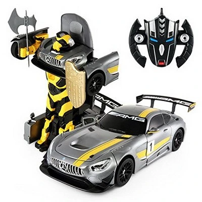 Ready! Set! Play! Link 1:14 RC Mercedes-Benz GT3, Transformer Dancing Robot Car (Red, Gray, Blue, Yellow) 10 Ready! Set! Play! Link 1:14 RC Mercedes-Benz GT3, Transformer Dancing Robot Car (Red, Gray, Blue, Yellow) - Image 8