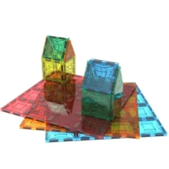 Mag Genius - 12-inch Colorful And Transparent Magnetic Stabilizing Tiles - 3 Pack -Toy Store GUEST ddc1bc2e f79d 47e4 9813 357c4ad22e7f