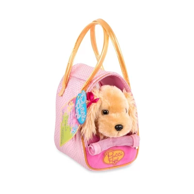 Pucci Pups Golden Dot Glam Bag & Cocker Spaniel Puppy Stuffed Animal 7 Pucci Pups Golden Dot Glam Bag & Cocker Spaniel Puppy Stuffed Animal - Image 5