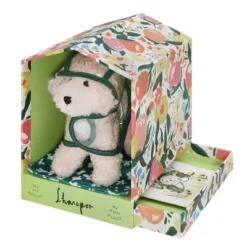 Manhattan Toy Bed & Biscuit Lhasapoo Plush Puppy Dog & Keepsake Dog House With Mini-Storybook In Hidden Drawer -Toy Store GUEST e0b0fc8a 691c 4571 bc52 c6bd1729b2c1