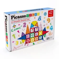 Picasso Tiles Click-In Magnetic Tile 42pc Building Set -Toy Store GUEST e1543bdf a612 47ad b390 1ff2aeaeb2de