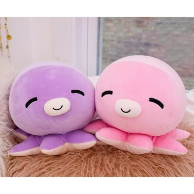 Toynk MochiOshis 12-Inch Character Plush Toy Animal Pink Octopus | Izumi Inkyoshi 7 Toynk MochiOshis 12-Inch Character Plush Toy Animal Pink Octopus | Izumi Inkyoshi - Image 5