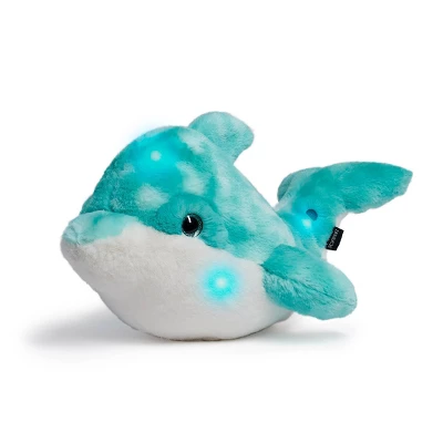 FAO Schwarz 17" Glow Brights LED With Sound Dolphin Toy Plush 5 FAO Schwarz 17" Glow Brights LED With Sound Dolphin Toy Plush - Image 3