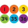 Teacher Created Resources Spot On Numbers 1�36 Carpet Markers, 4" -Toy Store GUEST e2a7c949 525a 4cf9 afd3 f91e84919439