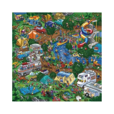 Wuundentoy Premium Edition: Summer Camp Jigsaw Puzzle - 500pc 3 Wuundentoy Premium Edition: Summer Camp Jigsaw Puzzle - 500pc