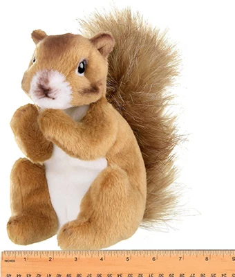 Bearington Copper Plush Squirrel Stuffed Animal, 7 Inch 7 Bearington Copper Plush Squirrel Stuffed Animal, 7 Inch - Image 5