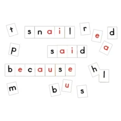 Primary Concepts Student Letter Tiles, 45 Pieces