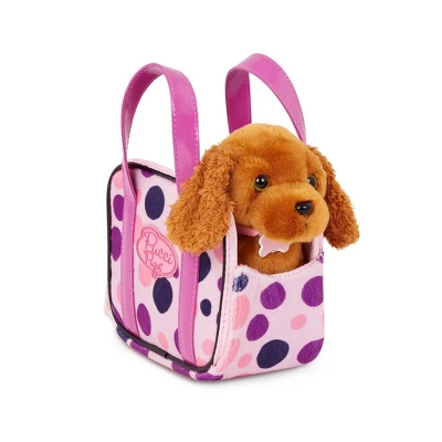 Pucci Pups Polka Dot Tote Bag & Cocker Spaniel Stuffed Animal 5 Pucci Pups Polka Dot Tote Bag & Cocker Spaniel Stuffed Animal - Image 3