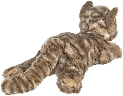 Bearington Louie Plush Stuffed Animal Brown Striped Tabby Cat, Kitten 15 Inch 4 Bearington Louie Plush Stuffed Animal Brown Striped Tabby Cat, Kitten 15 Inch - Image 2