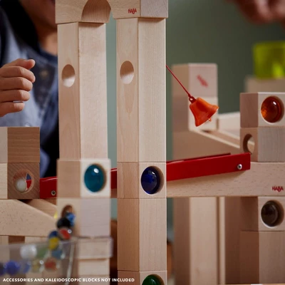 HABA Ball Track Large Basic Set - 42 Piece Wooden Marble Run For Beginner To Expert Architects(Made In Germany) 6 HABA Ball Track Large Basic Set - 42 Piece Wooden Marble Run For Beginner To Expert Architects(Made In Germany) - Image 4