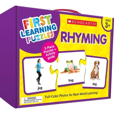 Scholastic First Learning Puzzles: Rhyming 3 Scholastic First Learning Puzzles: Rhyming