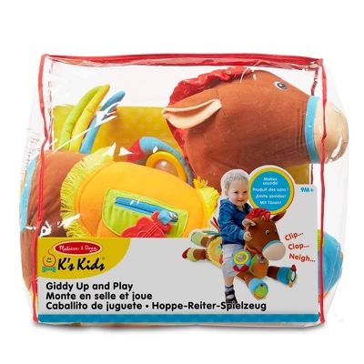 Melissa & Doug Giddy-Up And Play Baby Activity Toy - Multi-Sensory Horse 4 Melissa & Doug Giddy-Up And Play Baby Activity Toy - Multi-Sensory Horse - Image 2