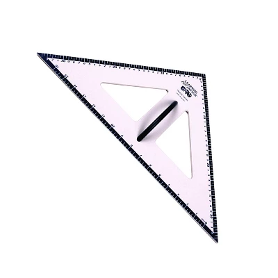 Learning Advantage Dry Erase Magnetic Triangle, 45/45/90 Degrees 4 Learning Advantage Dry Erase Magnetic Triangle, 45/45/90 Degrees - Image 2