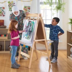 Kaplan Early Learning 2-Sided Adjustable Easel