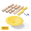 HABA Big Speed Circle - Marble Ball Track Accessory With Wooden Ramp