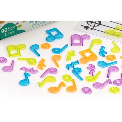 Miniland Educational Translucent Musical Counters 4 Miniland Educational Translucent Musical Counters - Image 2
