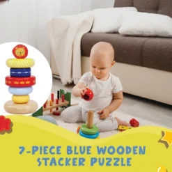 Leo & Friends Leo Stacking Toddler Ring Tower -Toy Store GUEST ecc449af 0064 492f a746 bc81fd1a6f7a