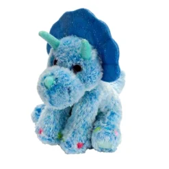 Wild Republic Sweet & Sassy Triceratops Stuffed Animal, 12 Inches
