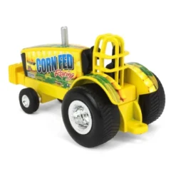 ERTL 1/64 Corn Fed Racing Yellow Pulling Tractor Collect N Play 47495 -Toy Store GUEST ed5e9b75 1dcb 4c8e 8458 4dc14625cf76