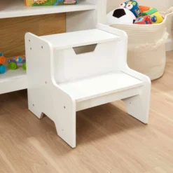 Melissa & Doug Wooden Step Stool - White -Toy Store GUEST ee3ca4b2 6068 42ba 9389 a30ab2d25d11