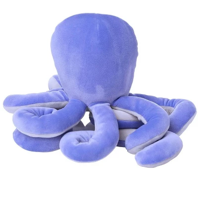 Manhattan Toy Sourpuss Octopus Velveteen Sea Life Toy Stuffed Animal, 13" 6 Manhattan Toy Sourpuss Octopus Velveteen Sea Life Toy Stuffed Animal, 13" - Image 4