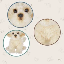Bearington Bisquit Plush Labradoodle Stuffed Animal Puppy Dog, 13 Inch -Toy Store GUEST f1133861 d138 479b 9e3c 11e7ee758a24