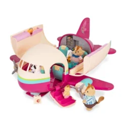 Li'l Woodzeez Toy Airplane With Accessories 35pc - Honeysuckle Airway -Toy Store GUEST f15c54eb 6301 461c 9e5f 35d5e82d08be