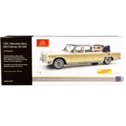 1965-1981 Mercedes Benz 600 Pullman Landaulet Limousine Convertible W/Functional Softtop Gold Ltd Ed 1/18 Diecast Model Car CMC -Toy Store GUEST f29a5b23 f64d 431f 9f23 fa6aaa78249d