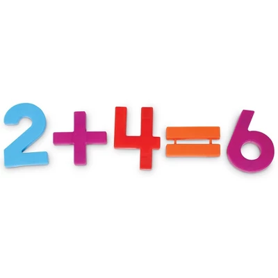 Learning Resources Jumbo Magnetic Numbers & Operations 4 Learning Resources Jumbo Magnetic Numbers & Operations - Image 2