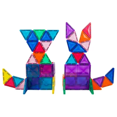 PicassoTiles® Mini Diamond Magnetic Tiles 61-Piece Set 6 PicassoTiles® Mini Diamond Magnetic Tiles 61-Piece Set - Image 4