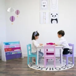 5pc Forever Kids' Wood Table And 4 Chair Set White - Humble Crew 10 5pc Forever Kids' Wood Table And 4 Chair Set White - Humble Crew -Toy Store GUEST f4ec1e93 d458 40ae 8575 8c4f7329786e