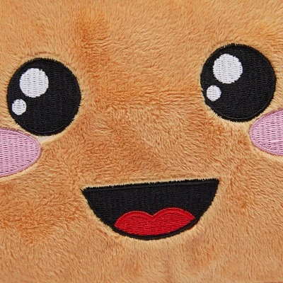 Smiley Soft Taco Stuffed Animal, Comfort Food Plush Toys For Gifts, Collectibles (Brown, 10 In) 5 Smiley Soft Taco Stuffed Animal, Comfort Food Plush Toys For Gifts, Collectibles (Brown, 10 In) - Image 3