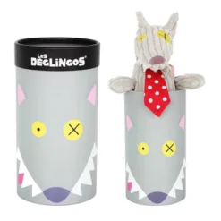 TriAction Toys Les Deglingos Big Simply Plush | Bigbos The Wolf