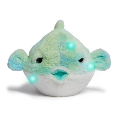 FAO Schwarz 12" Glow Brights LED With Sound Blowfish Toy Plush 7 FAO Schwarz 12" Glow Brights LED With Sound Blowfish Toy Plush - Image 5