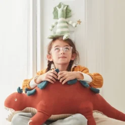 Meri-Meri Meri Meri Small Triceratops Knitted Toy (Pack Of 1)