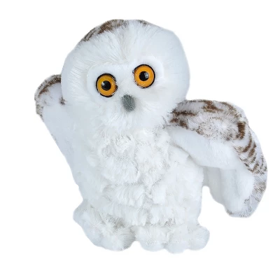 Wild Republic Cuddlekins Mini Snowy Owl Stuffed Animal, 8 Inches 3 Wild Republic Cuddlekins Mini Snowy Owl Stuffed Animal, 8 Inches
