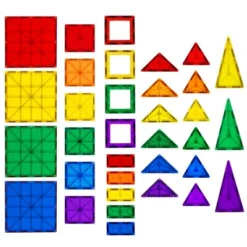 Best Choice Products 110-Piece Kids Magnetic Tiles Set Construction Building Blocks Educational STEM Toy With Case -Toy Store GUEST fa69f826 9316 4139 a688 000eb674b13e