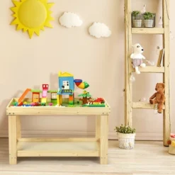 Costway Solid Wood Kids Activity Play Table Block Table Multifunction W/Storage 14 Costway Solid Wood Kids Activity Play Table Block Table Multifunction W/Storage -Toy Store GUEST fb37849f 595b 4b32 9e3f a38af9d49b0a