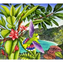 Wuundentoy Gold Edition: Frangipani Flower Flights Of Fancy Jigsaw Puzzle - 300pc