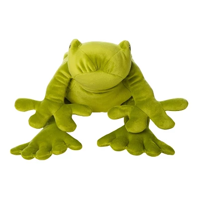 Manhattan Toy Velveteen Fidgety Frog Pond Life Toy Stuffed Animal, 14" 6 Manhattan Toy Velveteen Fidgety Frog Pond Life Toy Stuffed Animal, 14" - Image 4