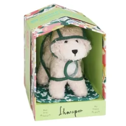 Manhattan Toy Bed & Biscuit Lhasapoo Plush Puppy Dog & Keepsake Dog House With Mini-Storybook In Hidden Drawer -Toy Store GUEST fd88d928 50cc 4562 9471 09374cd84994